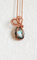 labradorite pendant 14